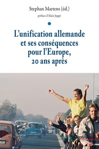 L'unification allemande et ses conséquences pour l'Europe, 20 ans après_cover