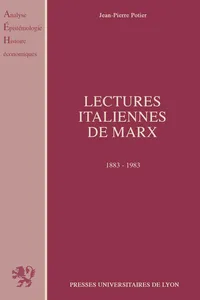 Lectures italiennes de Marx_cover