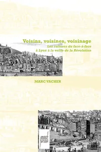 Voisins, voisines, voisinages_cover