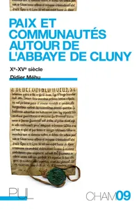 Paix et communautés autour de l'abbaye de Cluny_cover