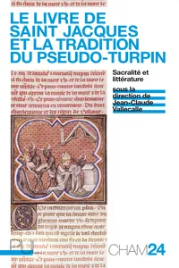 Le Livre de saint Jacques et la tradition du Pseudo-Turpin_cover