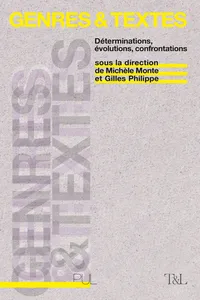 Genres & textes_cover