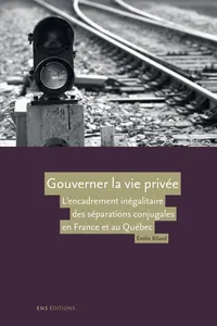 Gouverner la vie privée_cover