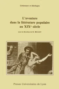 L'Aventure dans la littérature populaire au xixe siècle_cover