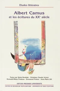 Albert Camus et les écritures du XXe siècle_cover