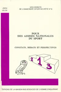 Pour des assises nationales du sport_cover