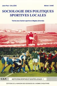 Sociologie des politiques sportives locales_cover