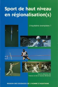 Sport de haut niveau en régionalisatio_cover