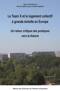 Le Team X et le logement à grande échelle en Europe_cover