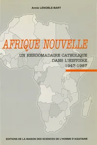 Afrique Nouvelle_cover