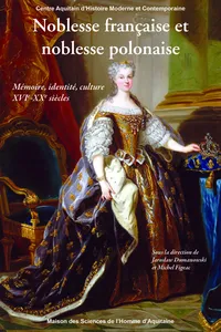 Noblesse française et noblesse polonaise_cover