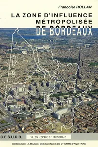 La zone d’influence métropolisée de Bordeaux_cover