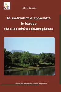 La motivation d’apprendre le basque chez les adultes francophones_cover