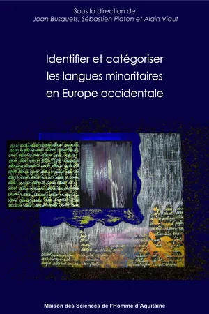 Identifier et catégoriser les langues minoritaires en Europe