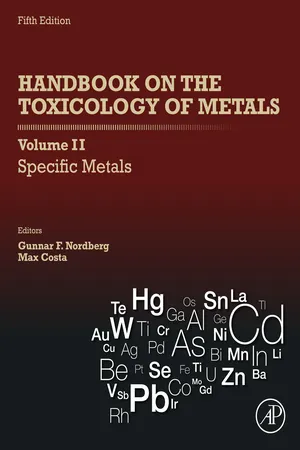 Handbook on the Toxicology of Metals: Volume II: Specific Metals