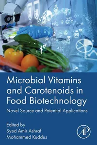 Microbial Vitamins and Carotenoids in Food Biotechnology_cover
