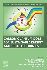 Carbon Quantum Dots for Sustainable Energy and Optoelectronics_cover