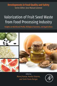 Valorization of Fruit Seed Waste from Food Processing Industry_cover