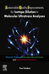 Sustainable Quality Improvements for Isotope Dilution in Molecular Ultratrace Analyses_cover