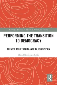 Performing the Transition to Democracy_cover