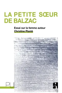 La petite sœur de Balzac_cover