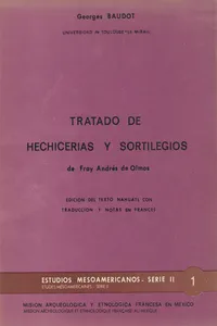 Tratado de hechicerías y sortilegios de Fray Andrés de Olmos_cover