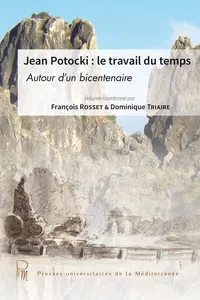 Jean Potocki : le travail du temps_cover