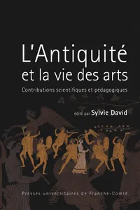 L'Antiquité et la vie des arts_cover