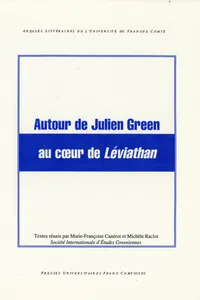 Autour de Julien Green au cœur de Léviathan_cover