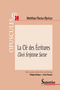 La Clé des Écritures. Clavis Scripturae Sacrae. Partie II, Traité 1_cover