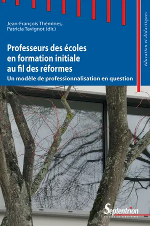 Professeurs des écoles en formation initiale au fil des réformes