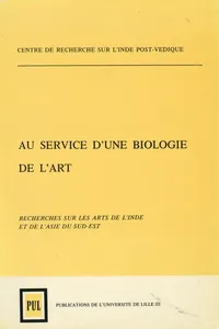 Au service d'une biologie de l'art. Tomes I et II_cover