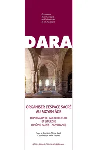 Organiser l'espace sacré au Moyen Âge_cover