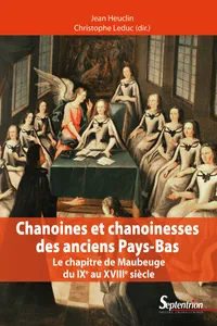 Chanoines et chanoinesses des anciens Pays-Bas_cover