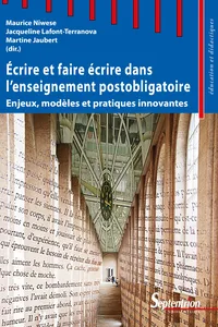 Écrire et faire écrire dans l'enseignement postobligatoire_cover