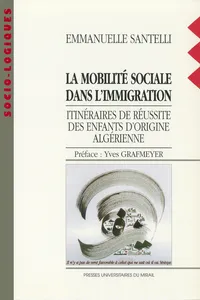 La mobilité sociale dans l'immigration_cover