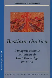 Bestiaire chrétien_cover