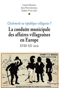 La conduite municipale des affaires villageoises en Europe_cover