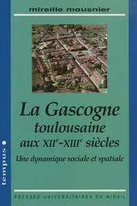 La Gascogne toulousaine aux XIIe-XIIIe siècles_cover