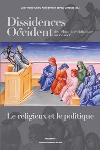 Dissidences en Occident des débuts du christianisme au XXe siècle_cover