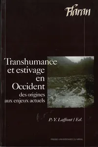 Transhumance et estivage en Occident_cover