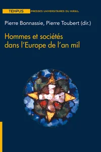 Hommes et sociétés, dans l'Europe de l'an mil_cover