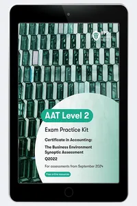 AAT The Business Environment Synoptic Assessment_cover