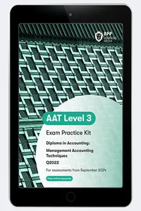 AAT Management Accounting Techniques_cover