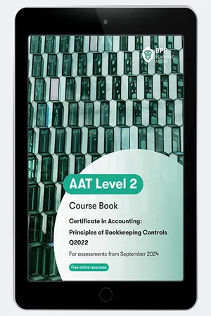 AAT Principles of Bookkeeping Controls