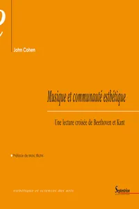 Musique et communauté esthétique_cover