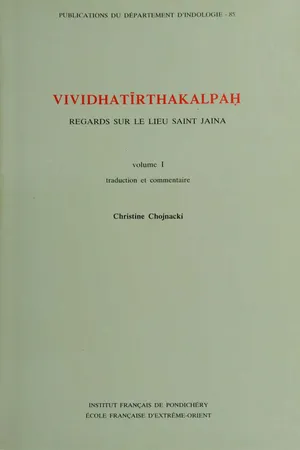 Vividhatīrthakalpaḥ