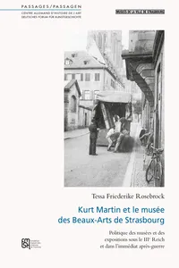 Kurt Martin et le musée des Beaux-Arts de Strasbourg_cover