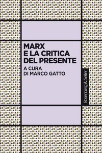 Marx e la critica del presente_cover