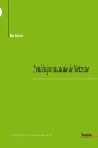 L'esthétique musicale de Nietzsche_cover